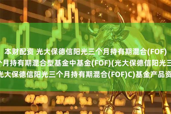 本财配资 光大保德信阳光三个月持有期混合(FOF)C: 光大保德信阳光三个月持有期混合型基金中基金(FOF)(光大保德信阳光三个月持有期混合(FOF)C)基金产品资料概要