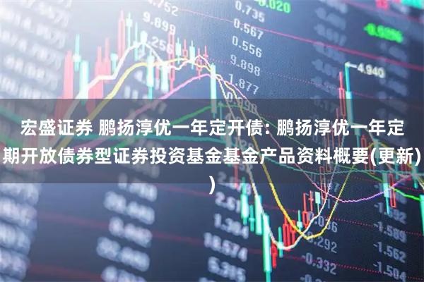 宏盛证券 鹏扬淳优一年定开债: 鹏扬淳优一年定期开放债券型证券投资基金基金产品资料概要(更新)